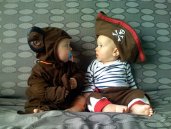 Babies in costumes