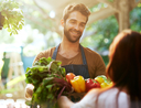 Woman finding affordable alternatives to the grocery store