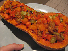 stuffed squash