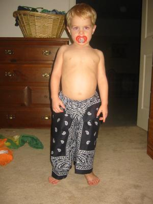 toddler bandana pants