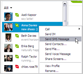 receive sms skype phone number