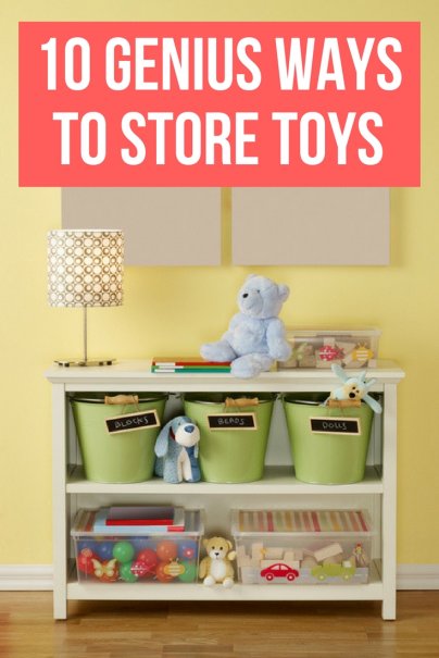 10 Genius Ways to Store Toys