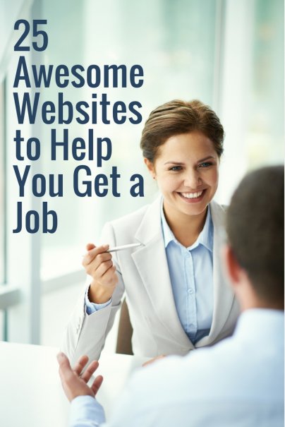 25 Awesome Websites to Help You Get a Job