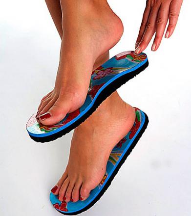 strapless sandals